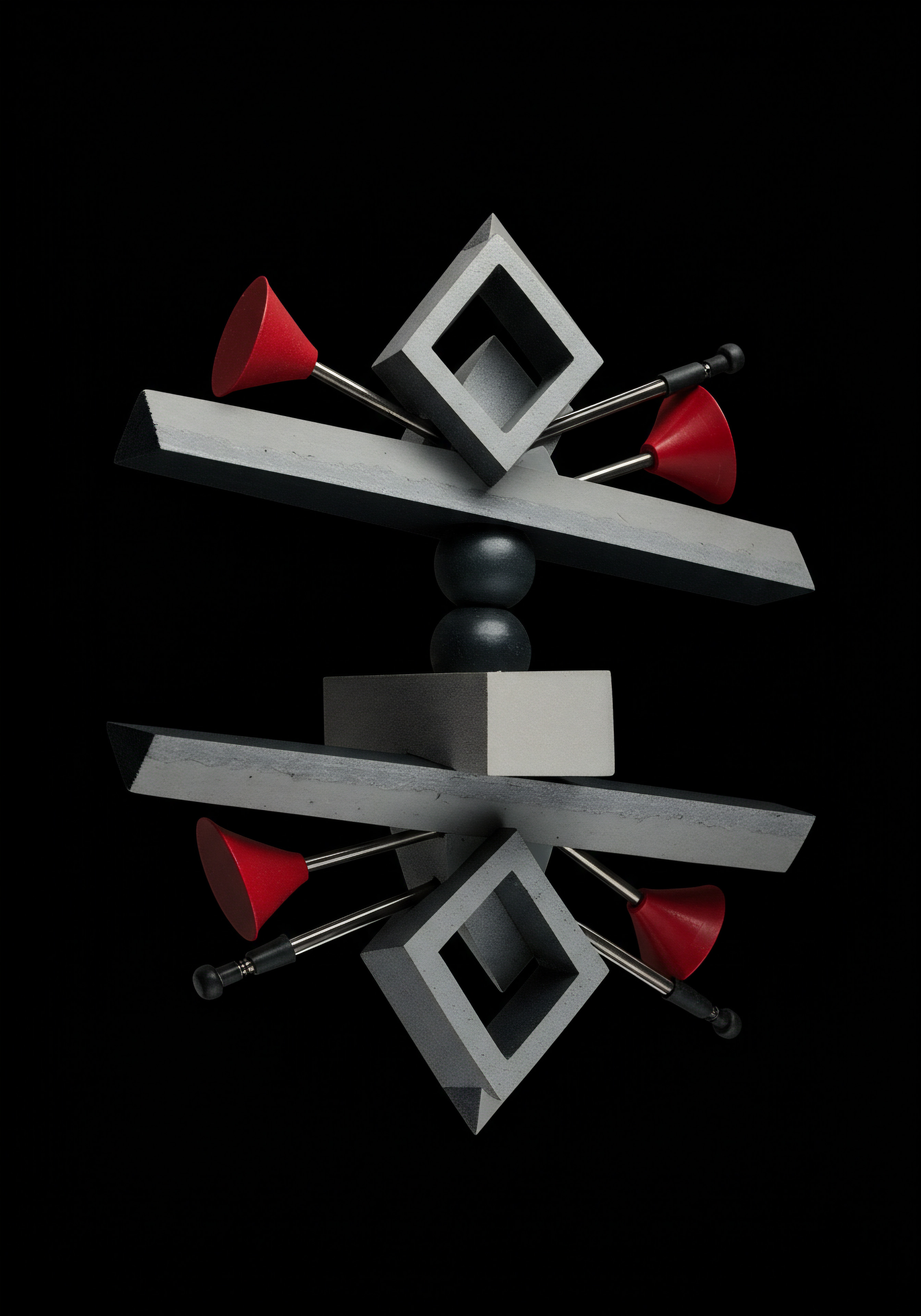 Abstract Business Structure Reflecting SMB Growth Automation and Scalable Technology Solutions This abstract construction of geometric figures and red accents mirrors the strategic Planning involved in scaling a Small Business. It reflects Business Owners pursuing Innovation, Automation, and efficiency through digital tools. Representing Enterprise Growth in marketplaces, it symbolizes scaling operations using SaaS or cloud solutions that provide services for enhancing customer service and marketing strategies.
