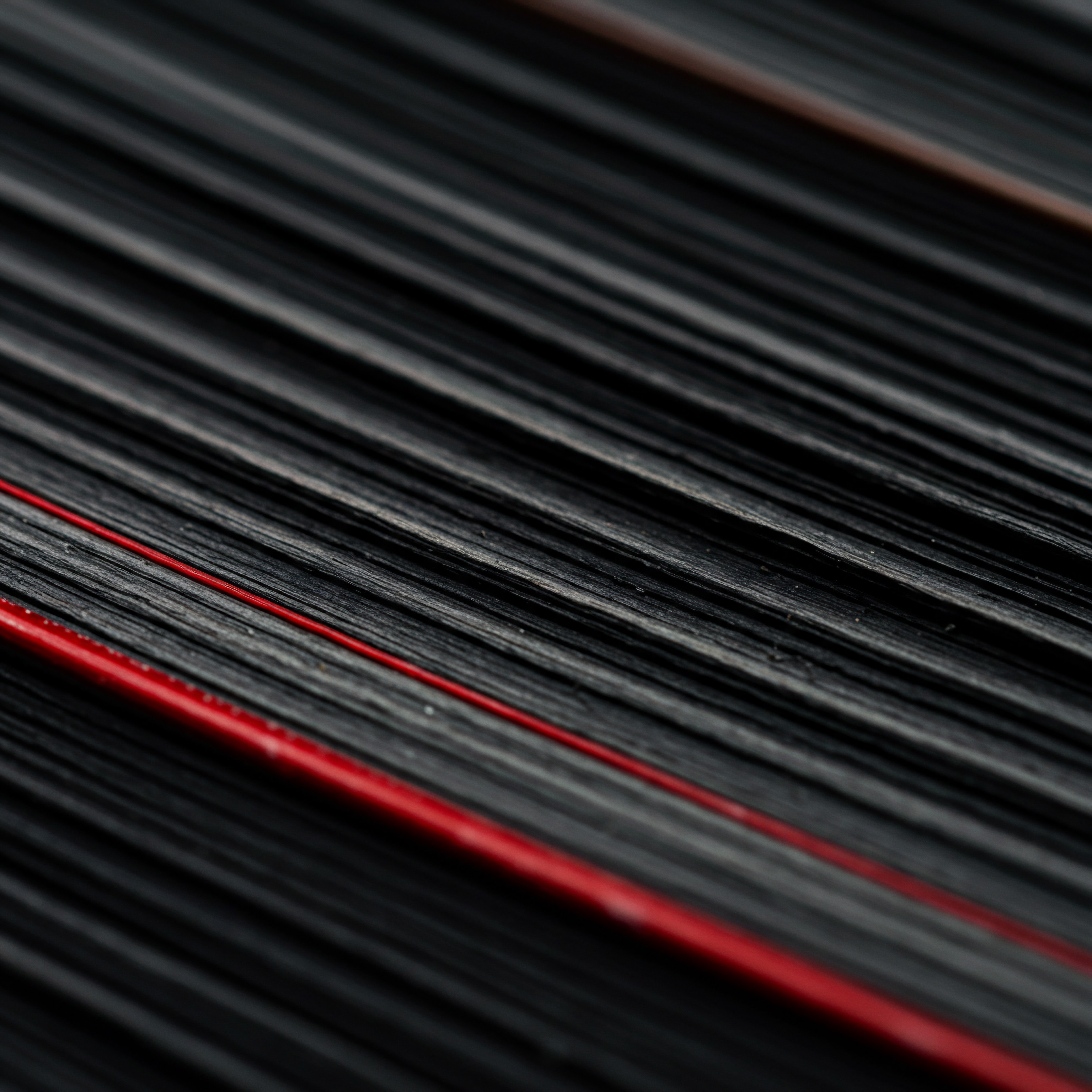 Black Paint Strokes with Subtle Red Accent Small Business Growth Strategy Shadowy and sharp strokes showcase a company striving for efficiency to promote small business growth. Thick ebony segments give the sense of team unity to drive results oriented objectives and the importance of leadership that leads to growth. An underlying yet striking thin ruby red stroke gives the image a modern design to represent digital transformation using innovation and best practices for entrepreneurs.