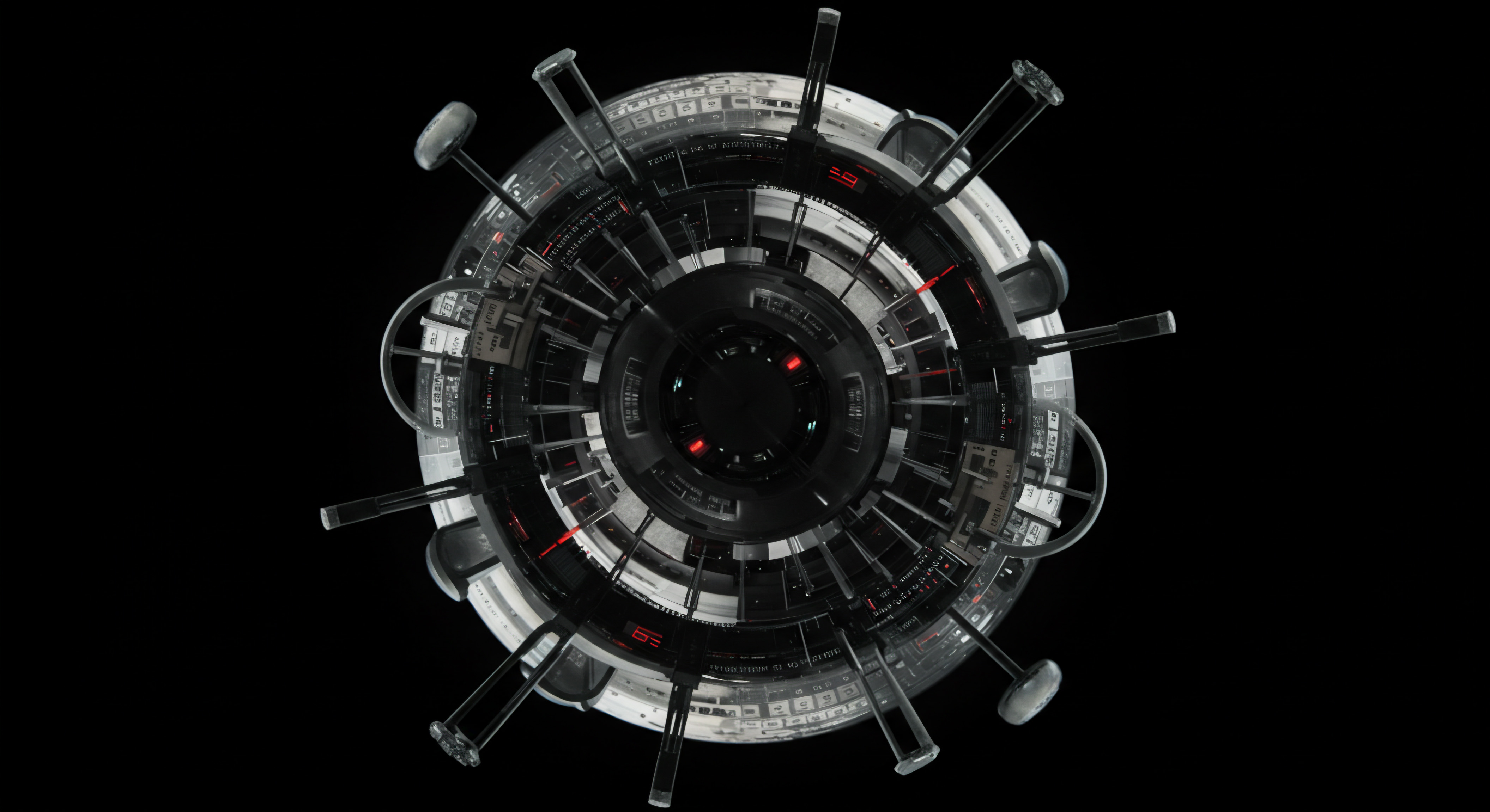 Complex Digital Transformation Model a Visualization of Small Business Growth Strategy Against a black background, the orb-like structure embodies automation strategy and digital transformation for growing a Business. The visual encapsulates technological solutions and process automation that provide competitive advantage and promote efficiency for enterprise corporations of all sizes, especially with operational optimization of local business and scaling business, offering a positive, innovative perspective on what automation and system integration can achieve in improving the future workplace and team's productivity through automation. The design represents success by enhancing operational agility, with efficient business systems.