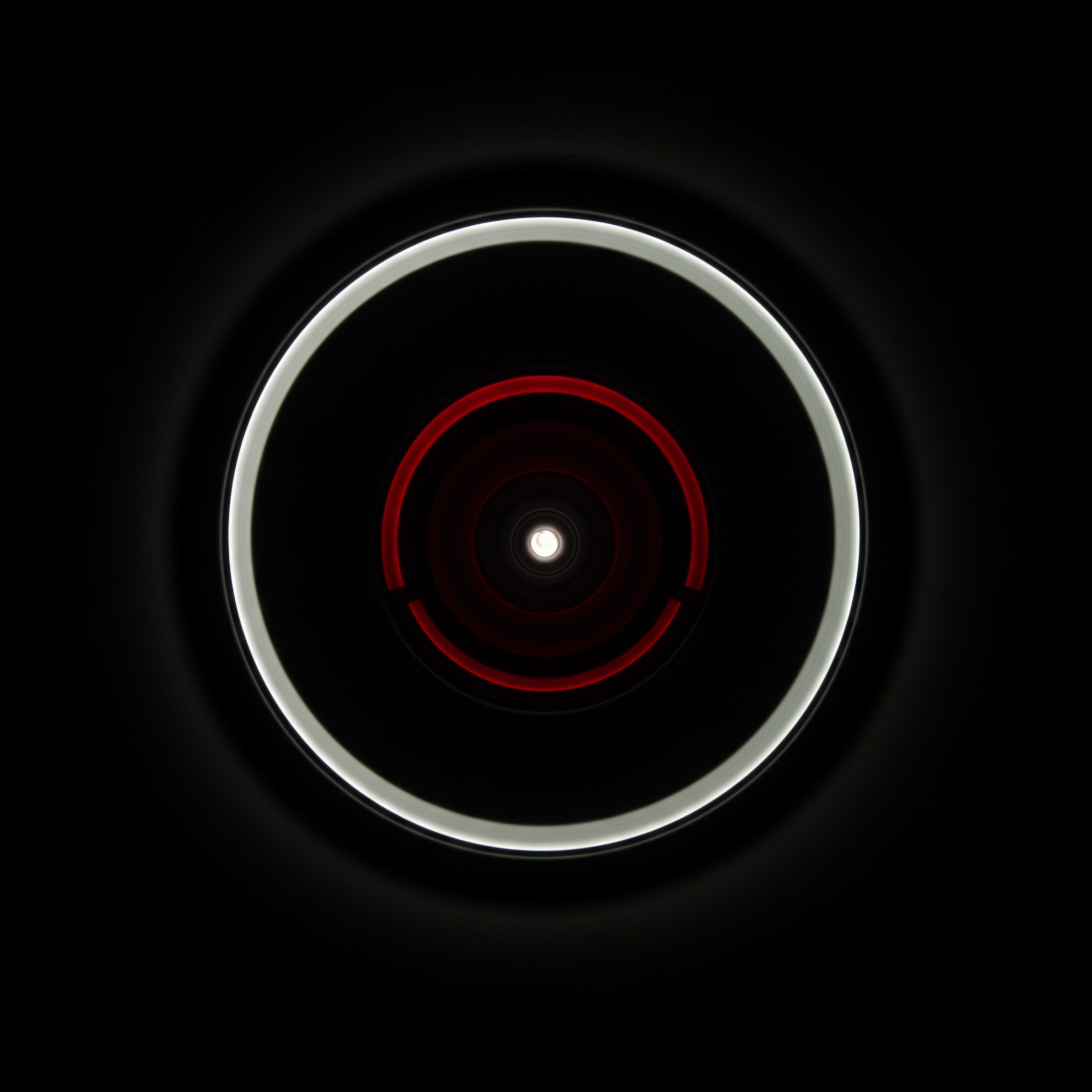 Glow Ring Abstract Visualizing Automation and Growth for Small and Medium Business Concentric rings with emerging central light showcases core optimization for a growing Small Business. Bright lines emphasize business success strategies. Circular designs characterize productivity improvement for scaling business.