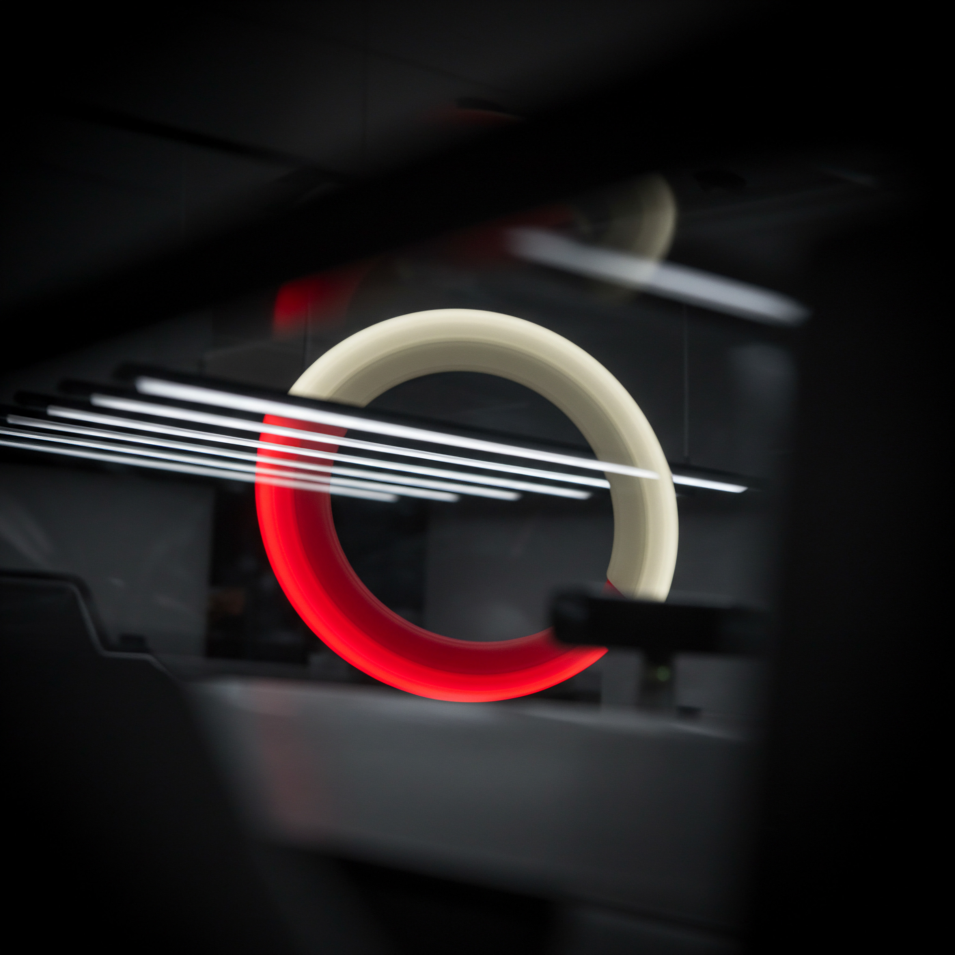Innovation for Scaling SMB Success A Technological Approach to Growth Depicting partial ring illuminated with red and neutral lights emphasizing streamlined processes within a structured and Modern Workplace ideal for Technology integration across various sectors of industry to propel an SMB forward in a dynamic Market. Highlighting concepts vital for Business Owners navigating Innovation through software Solutions ensuring optimal Efficiency, Data Analytics, Performance, achieving scalable results and reinforcing Business Development opportunities for sustainable competitive Advantage, crucial for any Family Business and Enterprises building a solid online Presence within the digital Commerce Trade. Aiming Success through automation software ensuring Scaling Business Development.