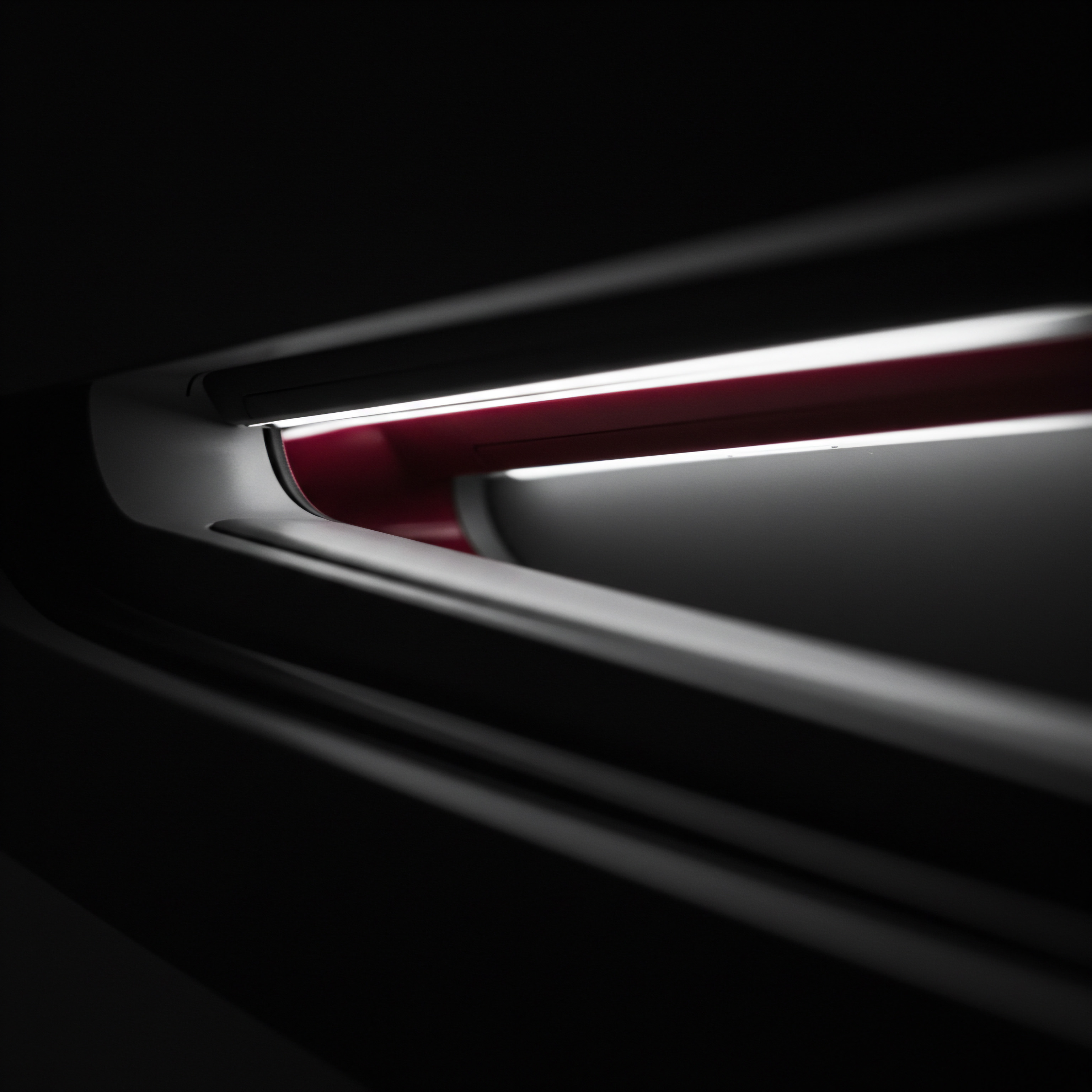 A strikingly modern lighting fixture showcases an abstract view of business technology and innovation relevant to SMB enterprises. The elongated structure with stark contrasts of light and dark alludes to strategic planning. Red accent hints at targeted marketing campaigns designed for sales growth and scaling. It reflects the streamlined processes aimed at increased efficiency, echoing themes of optimization and digital transformation, that is pertinent to small and medium business owners. This artistic abstraction represents technological advantage for entrepreneurs, illustrating how simple innovations are impacting company processes, which could lead to significant revenue increases. Cloud computing and software solutions offer innovative solutions for enhanced customer service.