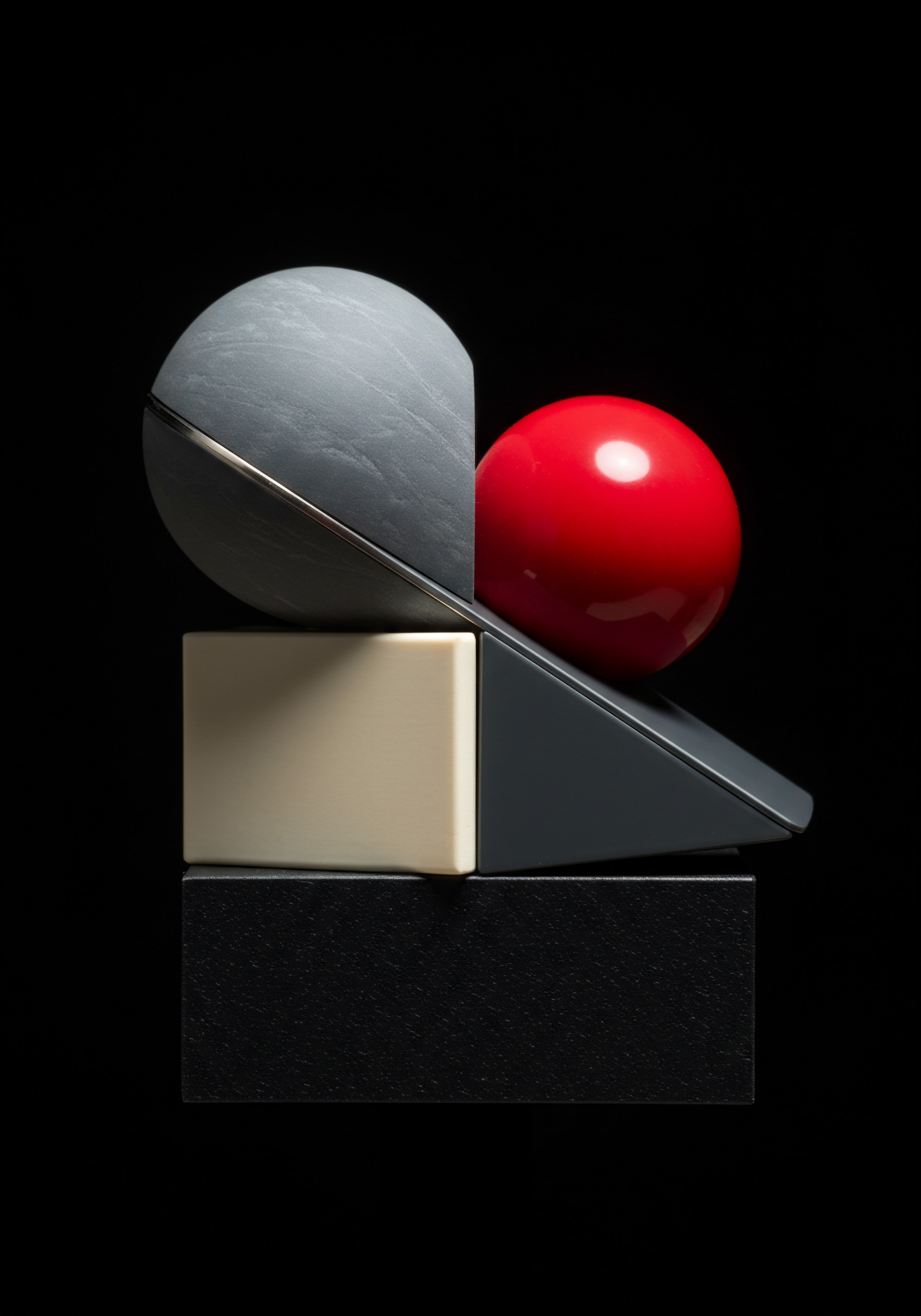 Strategic Business Growth Using Automation Implementation Scaling SMB Opportunities with Analytics This artistic representation showcases how Small Business can strategically Scale Up leveraging automation software. The vibrant red sphere poised on an incline represents opportunities unlocked through streamlined process automation, crucial for sustained Growth. A half grey sphere intersects representing technology management, whilst stable cubic shapes at the base are suggestive of planning and a foundation, necessary to scale using operational efficiency.