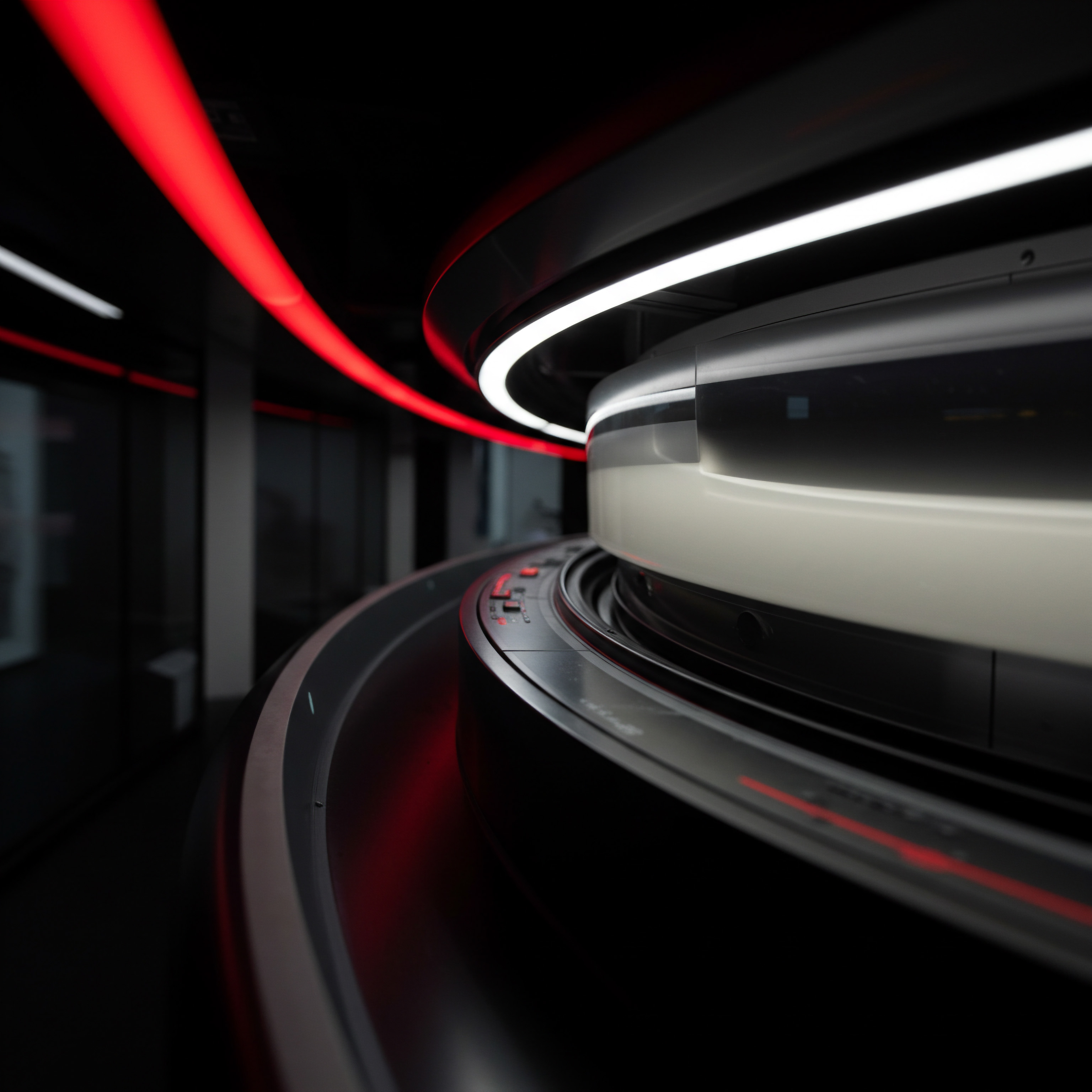 Strategic Business Planning Using Innovation for Enterprise Growth in Startup Environments Envision a workspace where innovation meets ambition. Curved lines accentuated by vibrant lights highlight the potential of enterprise development in the digital era. Representing growth through agile business solutions and data driven insight, the sleek design implies the importance of modern technologies for digital transformation and automation strategy.