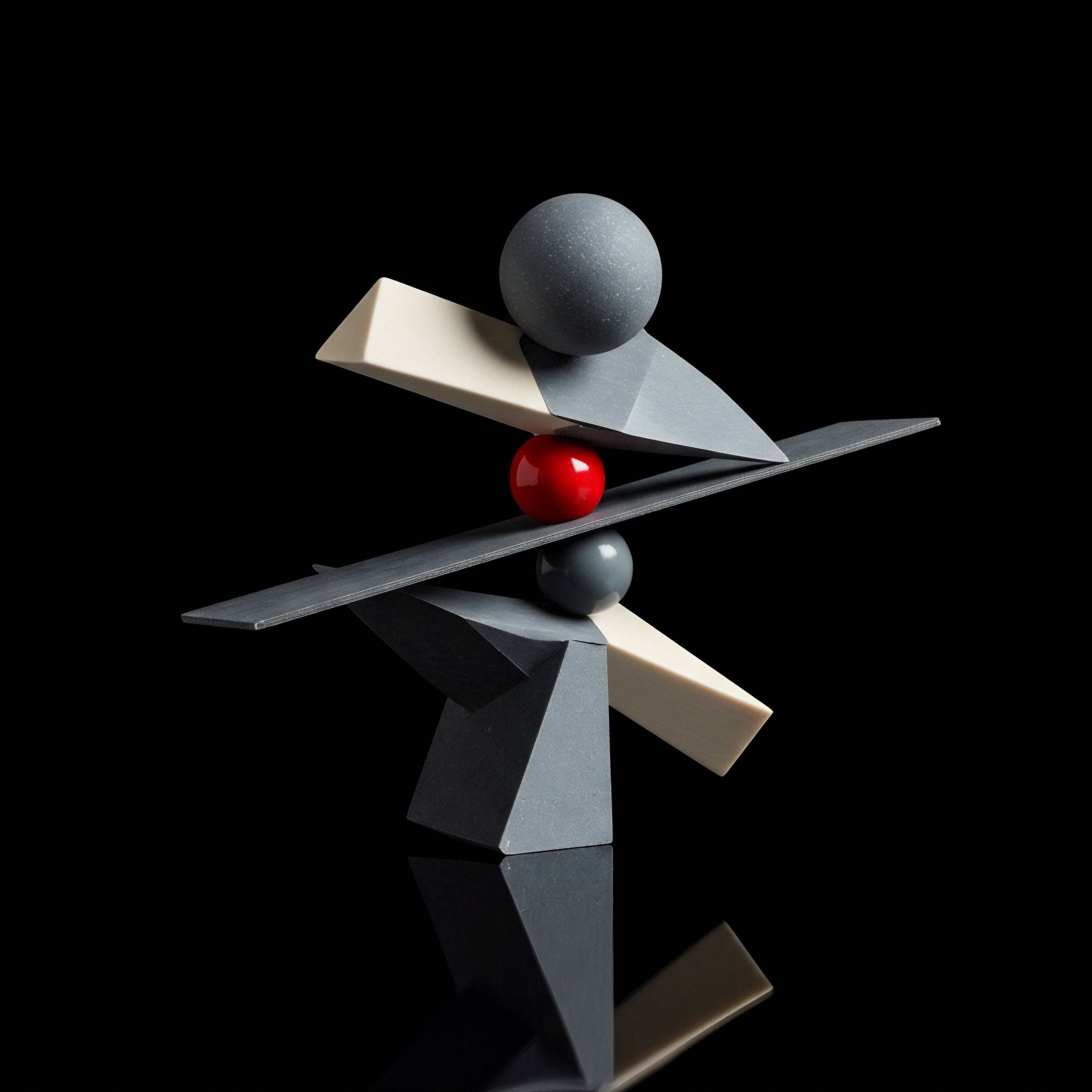 Strategic Scaling for SMB Businesses A Modern Balance of Automation and Growth Within a modern business landscape, dynamic interplay of geometric forms symbolize success for small to medium sized businesses as this conceptual image illustrates a business plan centered on team collaboration and business process automation with cloud computing technology for streamlining operations leading to efficient services and scalability. The red sphere represents opportunities for expansion with solid financial planning, driving innovation while scaling within the competitive market utilizing data analytics to improve customer relations while enhancing brand reputation. This balance stands for professional service, where every piece is the essential.