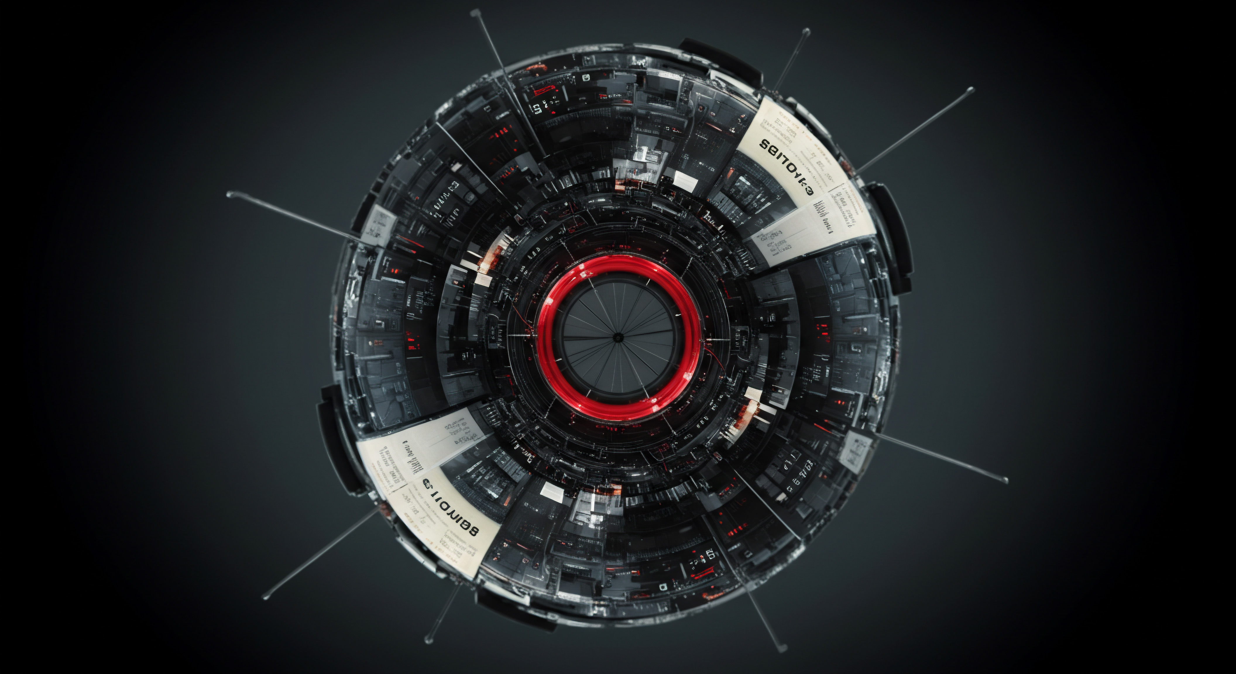 Technological Orb Embodying SMB Automation Strategy Planning and Business Development Opportunity The technological orb suggests a central processing unit for business automation providing solution. Embedded digital technology with connection capability presents a modern system design. Outer layers display digital information that aids sales automation and marketing strategies providing a streamlined enterprise platform.